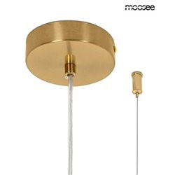 Lampa Wisząca FLORA 250 PP Złoty