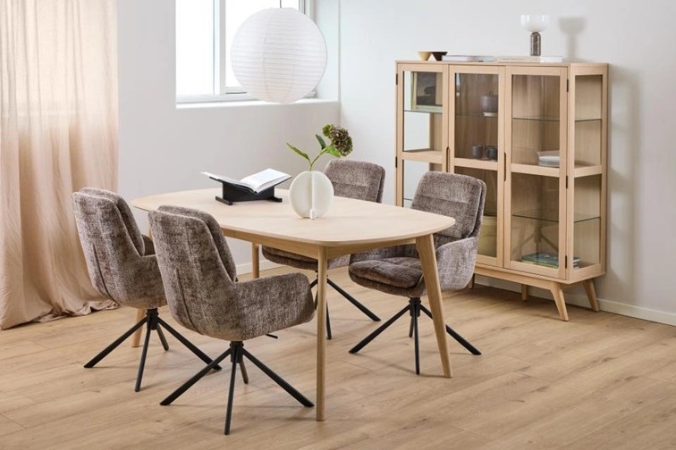 Krzesło EDGAR Brązowy