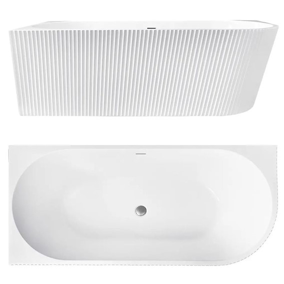 Wanna Narożna WENUS 170 L Biały