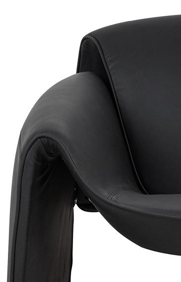 Fotel Flessi 72x92x85 Czarny