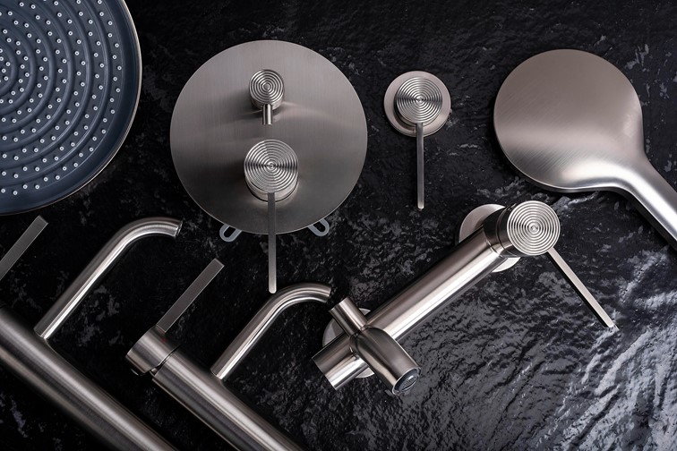 Bateria Wannowa FOSTER Nikiel Szczotkowany