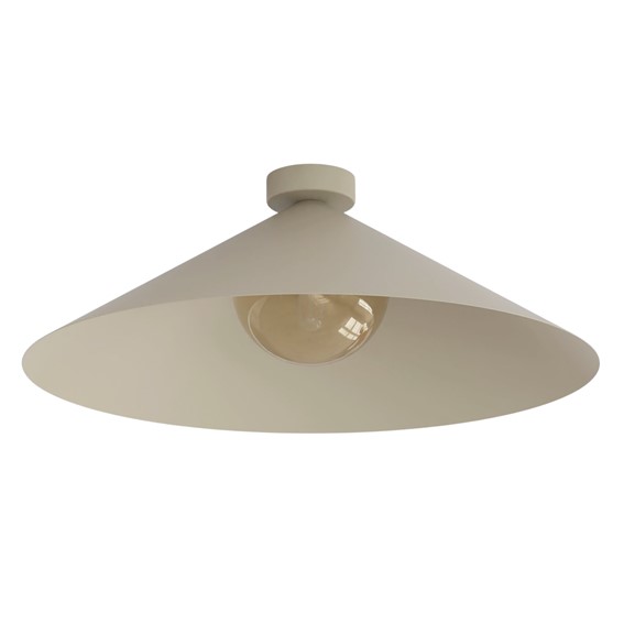 Lampa Sufitowa MONO 1L Beżowy/Miodowy