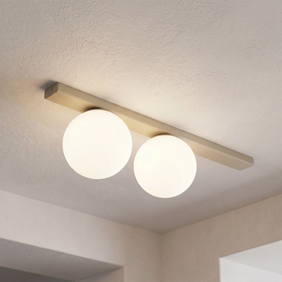 Lampa Sufitowa FIT 2 Beżowy/Opal