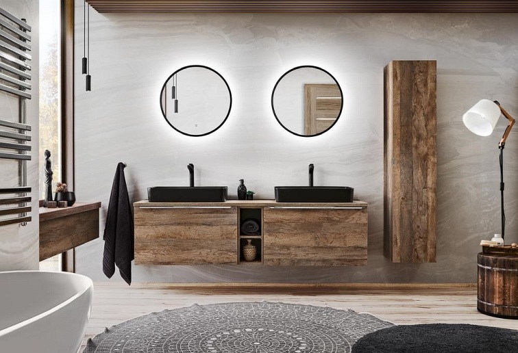 Słupek Wysoki SANTA FE Dąb