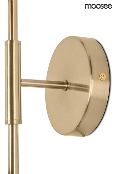 Lampa Ścienna LOCCA Złoty