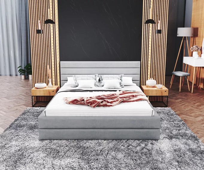 Łóżko Tapicerowane VIRGINIA 90x200