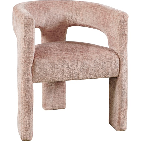 Krzesło LEITH LET71P Jasnoróżowy