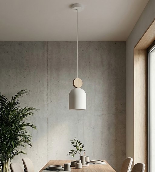 Lampa Wisząca MESI 1 Biały