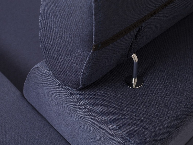 Narożnik Rozkładany Atlantica P 250x160 Atramentowy/Orzech