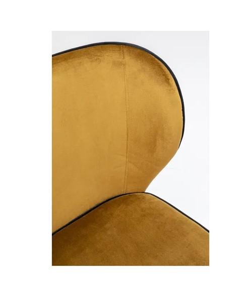 Krzesło Barowe IRINA Musztardowe