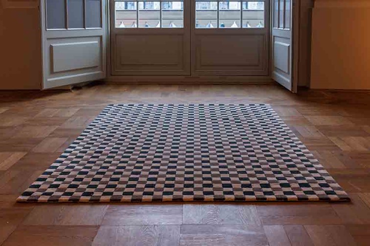 Dywan FLICKER Dark Green Beige Brown 5015 200x300 cm