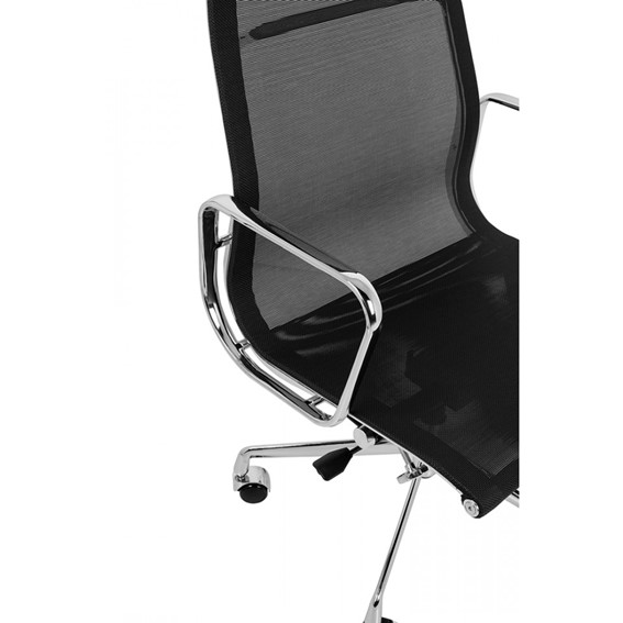 Fotel Biurowy AERON PREMIUM Czarny/Srebrny