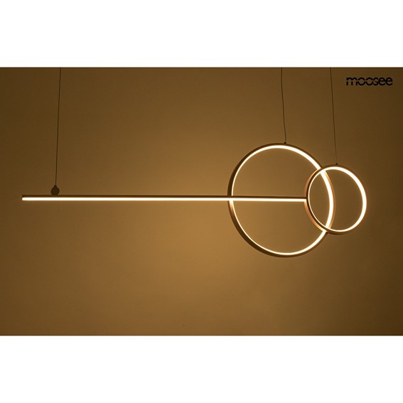 Lampa Wisząca RAGE Złoty