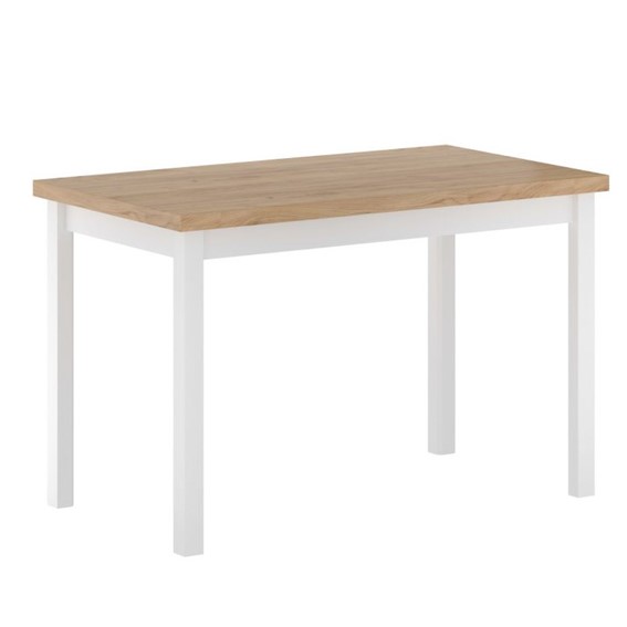 Stół ST23-FX 68x120 Dąb Złoty Craft/Biały