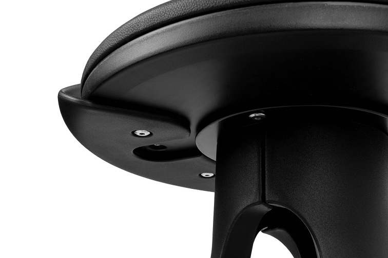 Krzesło Barowe MILA 65cm Czarny/Polipropylen