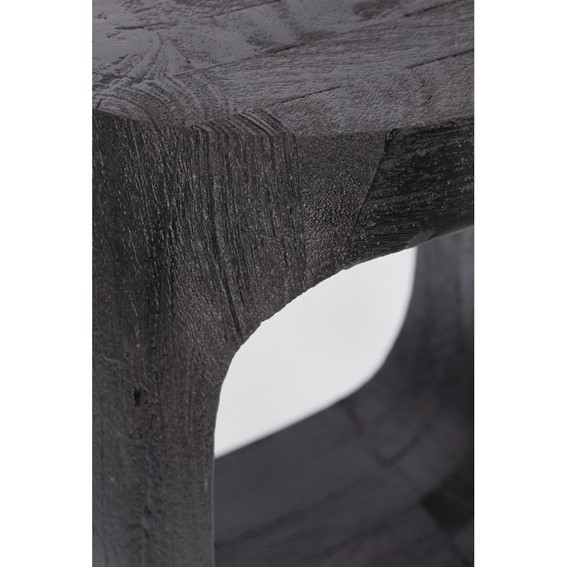 Stolik Kawowy LOPEZ Fi33cm Czarny