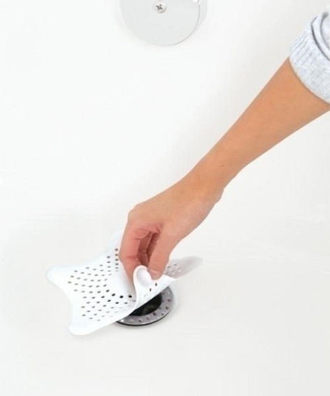 Sitko do Odpływu STARFISH Biały