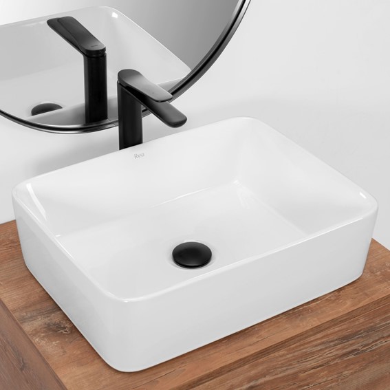 Umywalka Nablatowa ANITA Biały