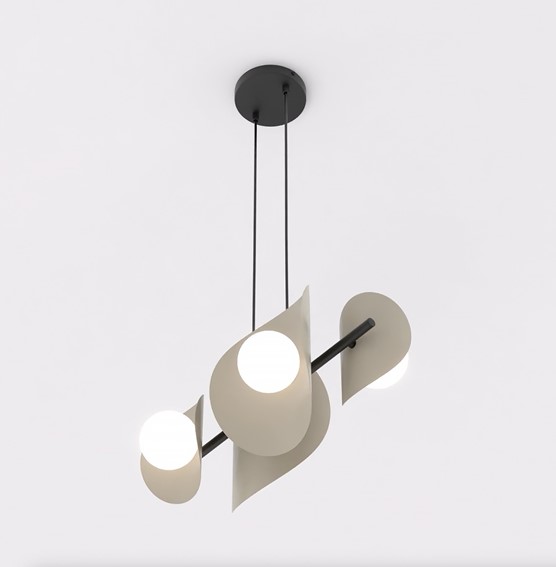 Lampa Wisząca ELEMENTI 4 Beżowy