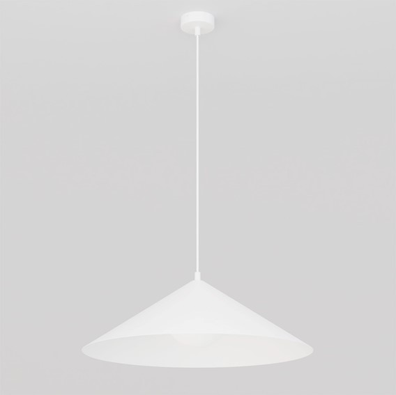 Lampa Wisząca MONO 1L Biały/Opal