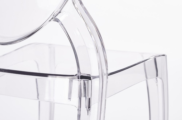 Krzesło ELIZABETH Poliwęglan Transparentne