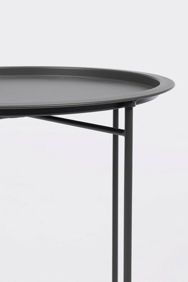 Stolik Ogrodowy AUSTIN Fi46cm Szary