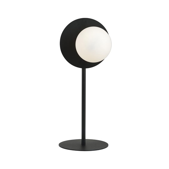 Lampa Biurkowa OSLO LN1 Czarny/Opal