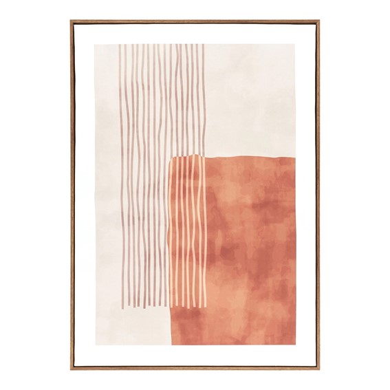 Obraz MINA 50x70cm Beżowy/Brązowy