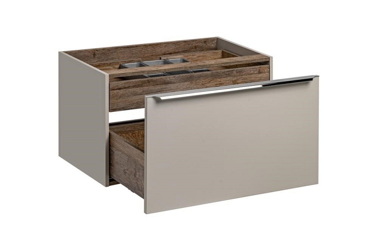 Szafka pod Umywalkę SANTA Fe Taupe 82-80-B-2S 45x80x46 Szary