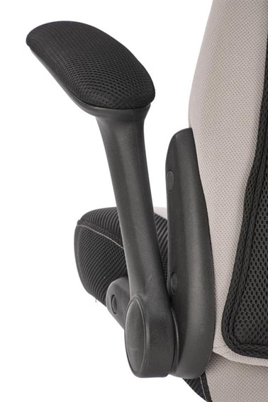 Fotel Gabinetowy BLOOM Czarny/Popielaty