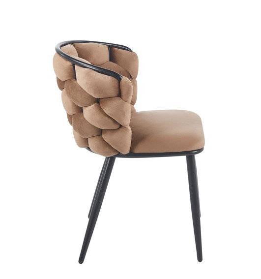 Krzesło Velvet K47-FX (B) Cappuccino