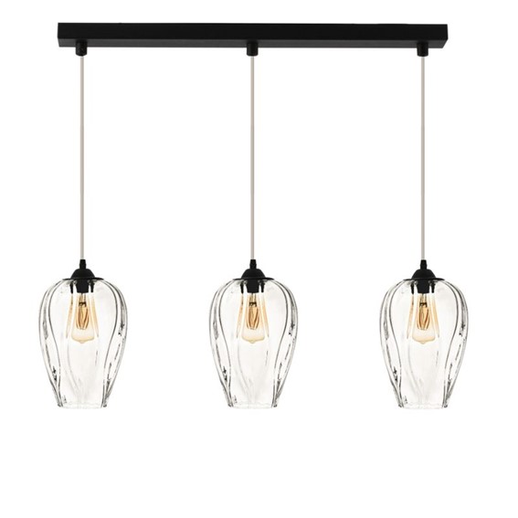 Listwa Wisząca ALLURA 3 Czarny