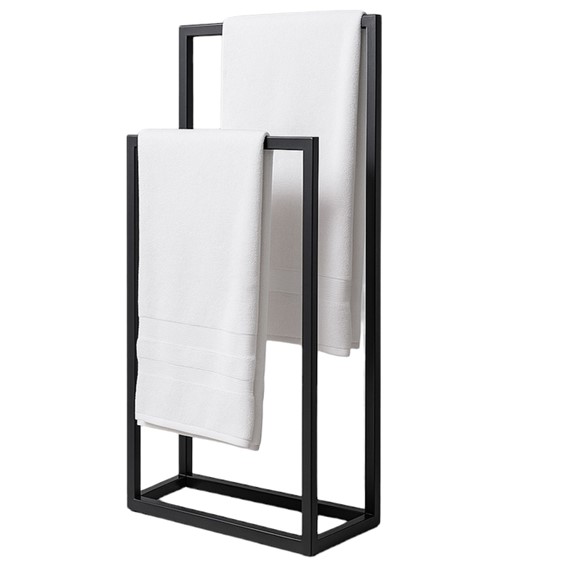 Wieszak Łazienkowy KAJA HOME KS-61 TOWEL II Czarny