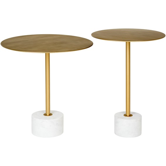 Stolik Kawowy LECCO 41cm Złoty