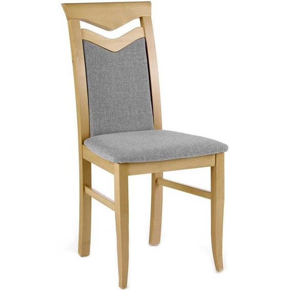 Krzesło CITRONE Dąb Miodowy/Szary