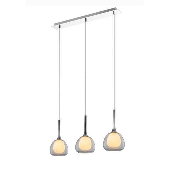 Lampa Wisząca ANASTASI 3L Chromowany