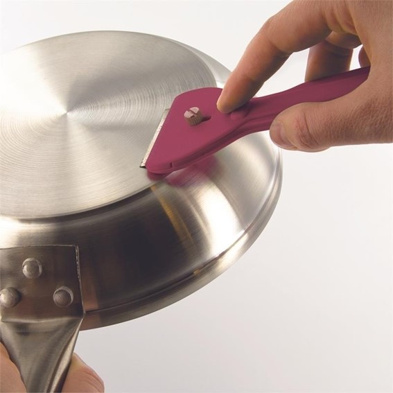 Skrobak do Ceramiki/Szkła z 5 Ostrzami Czerwony