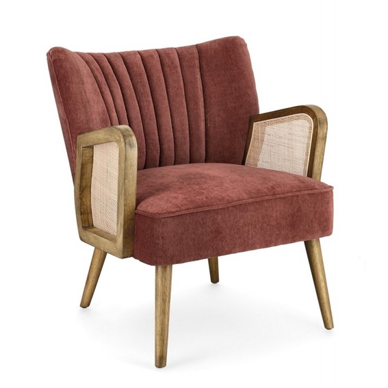 Fotel VIRNA Czerwony