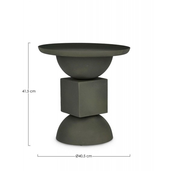 Stolik Kawowy ALKA fi40,5 Zielony