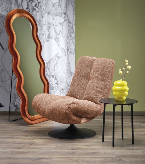 Fotel Wypoczynkowy MANGO Cynamonowy