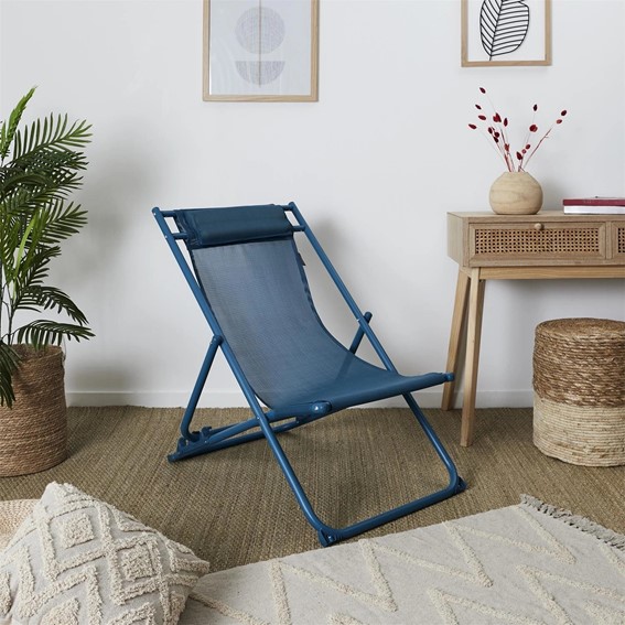 Leżak Ogrodowy CANARD Niebieski