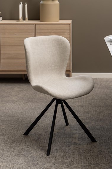 Krzesło Obrotowe BATILDA -A1 Beżowy