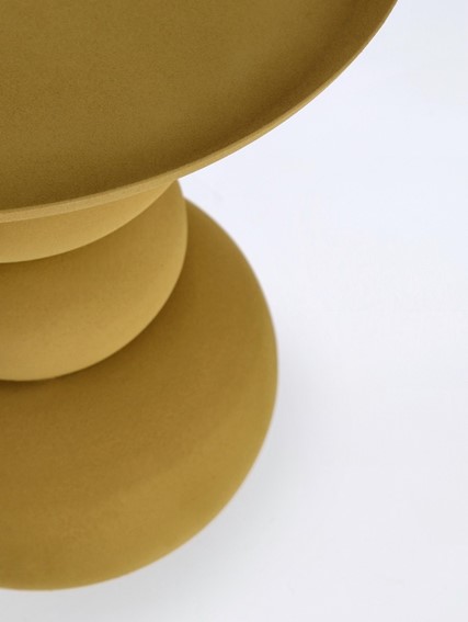 Stolik Kawowy ALPA Fi41cm Żółty