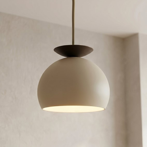 Lampa Wisząca GEO 1 Beżowy/Czarny