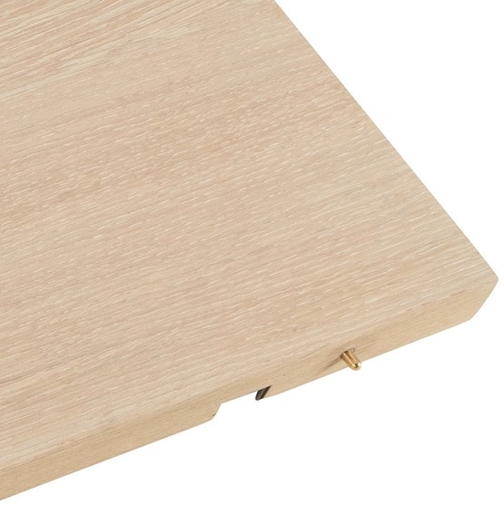 Dodatkowe 2 Blaty do Stołu A-LINE 120x50 Dąb Bielony