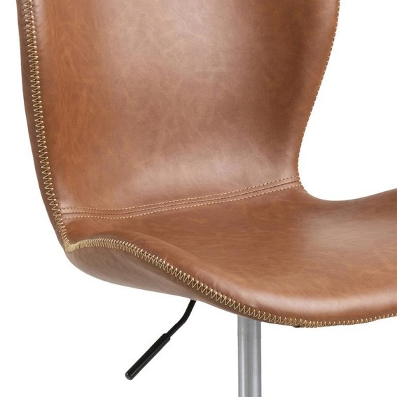 Fotel Biurowy BATILDA PU Brandy