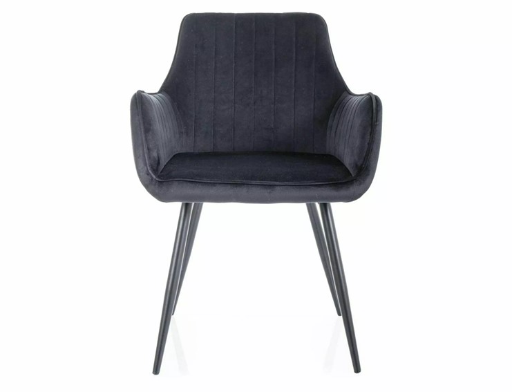 Krzesło APPLE Velvet Czarny