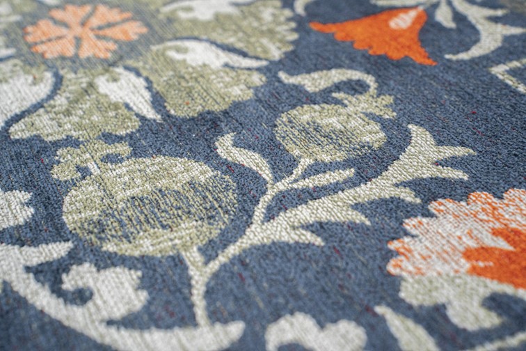 Dywan SUZANI NORDIC 9730 280x390 cm Niebieski/Czerwony