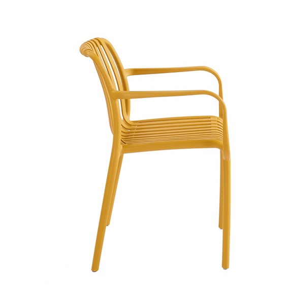 Krzesło STRIPS ARM Żółty