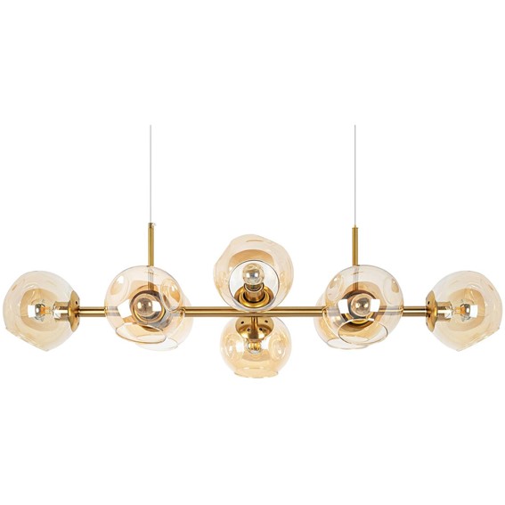 Lampa Wisząca ROMEO GOLD Złoty/Bursztyn